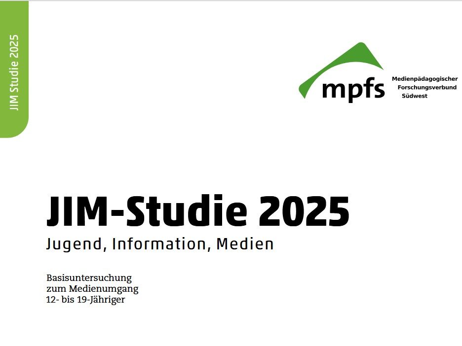 Deckblatt der JIM-Studie 2025