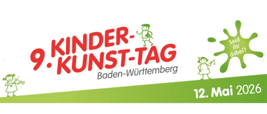 Logo des 9. Kinder-Kunst-Tages Baden-Württemberg
