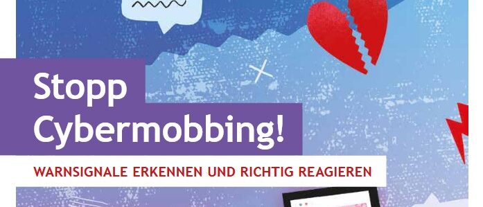 Deckblatt der Broschüre "Stopp Cybermobbing"