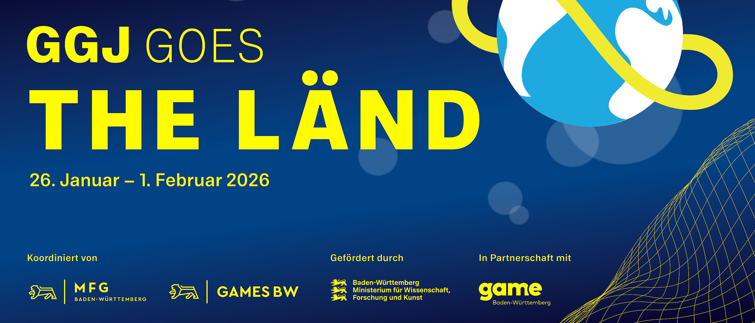 Global Game Jam 2026 Plakat