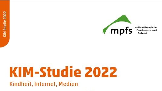 Deckblatt der KIM Studie 2022