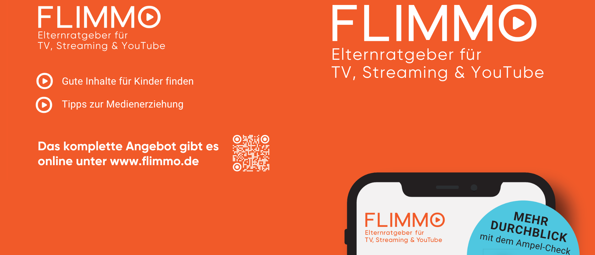 Ausschnitt des FLIMMO Flyers