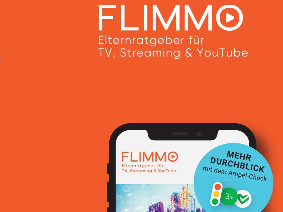 Ausschnitt des Deckblattes des FLIMMO Flyers
